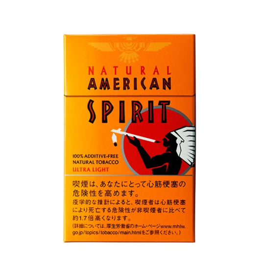 AMERICAN SPIRIT ULTRA LIGHT BOX (ORANGE)