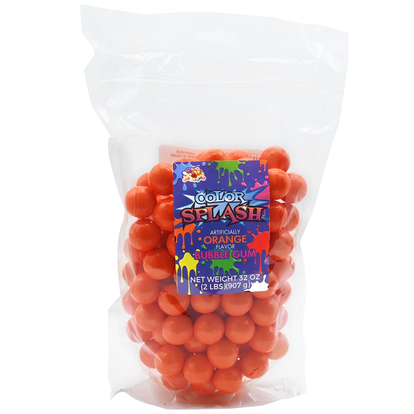 COLOR SPLASH GUMBALLS ORANGE