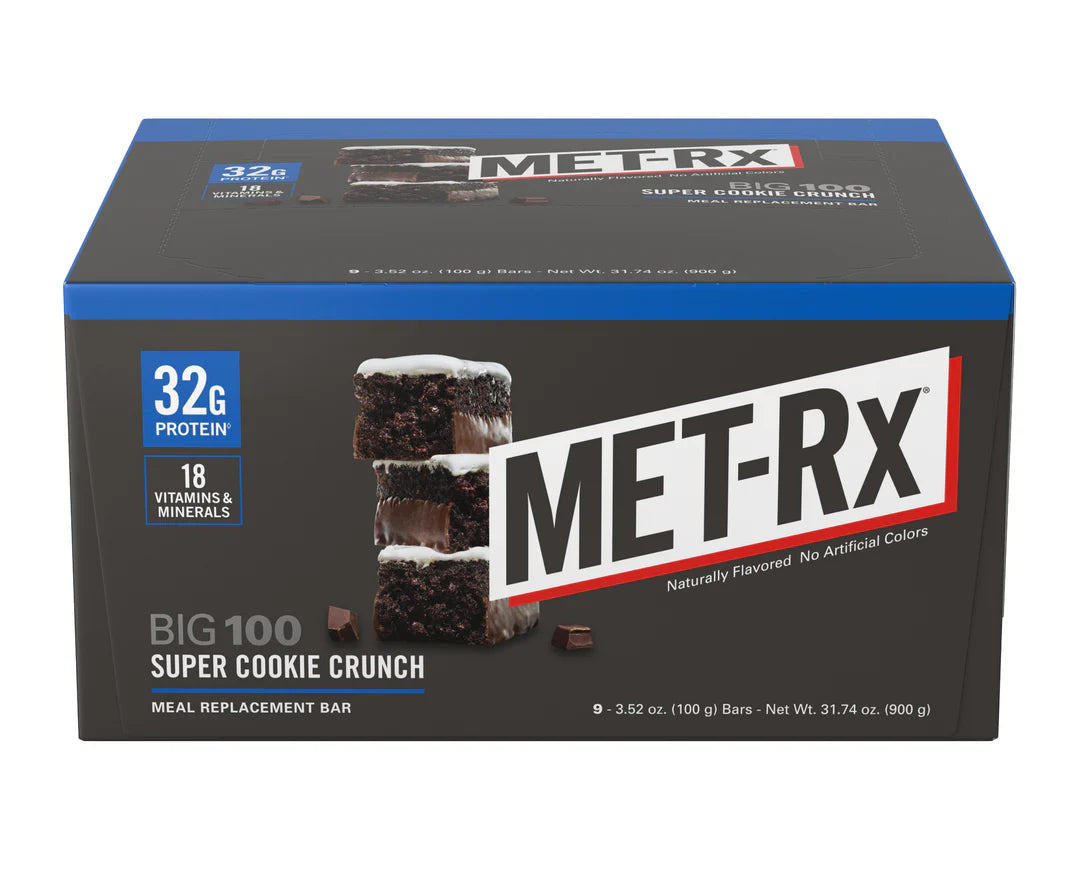 METRX BIG 100 HAZELNUT CRUNCH 9CT