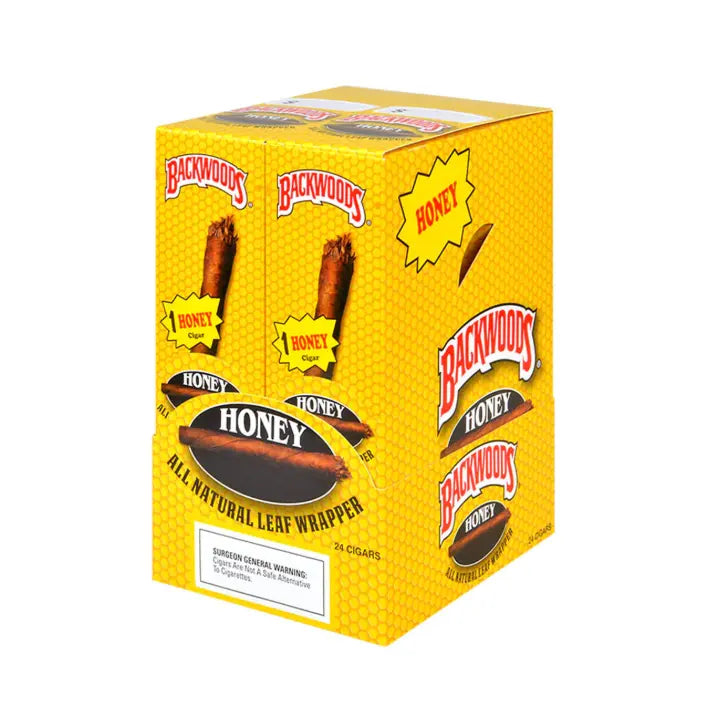 BACKWOODS SINGLES HONEY 24CT