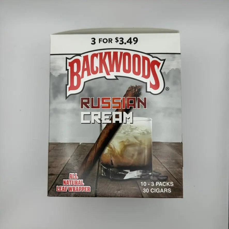BACKWOODS 3PK PP $3.49 RUSSIAN 10/3PK