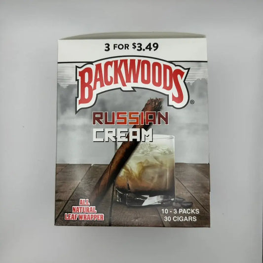 BACKWOODS 3PK PP $3.49 RUSSIAN 10/3PK