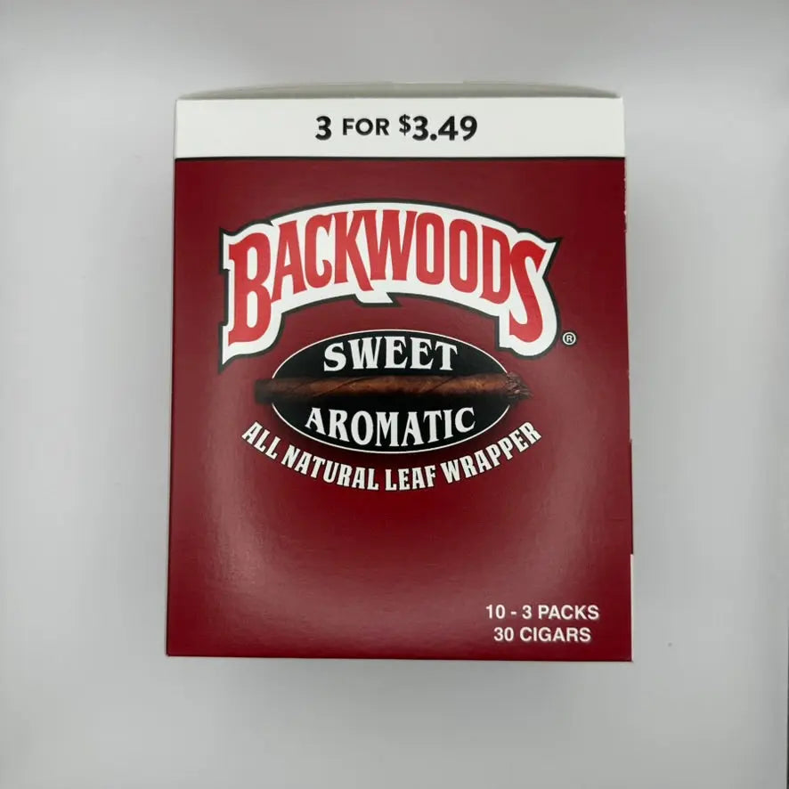 BACKWOODS 3PK PP $3.49 SWEET 10/3PK