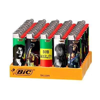 BIC LIGHTERS BOB MARLEY 50 CT