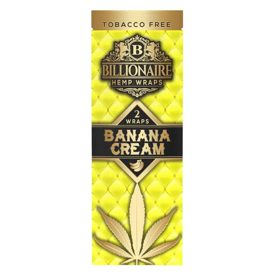 BILLIONAIRE HEMP WRAPS BANANA CREAM 25/25 PK
