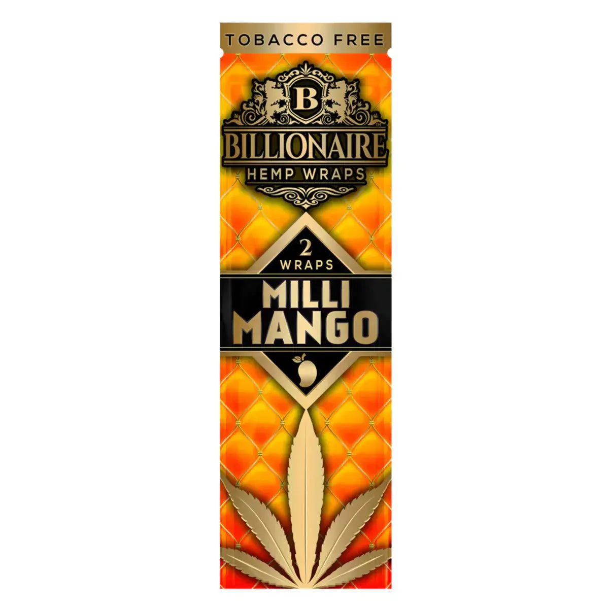 BILLIONAIRE HEMP WRAPS MILLI MANGO 25/2PKS
