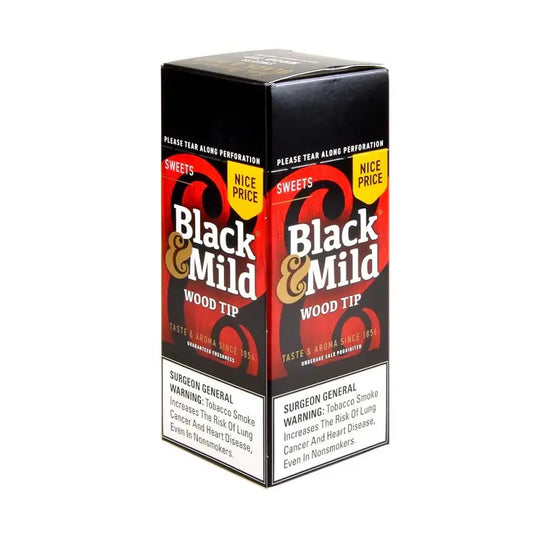 BLACK & MILD NICE PRICE SWEET WT 25CT