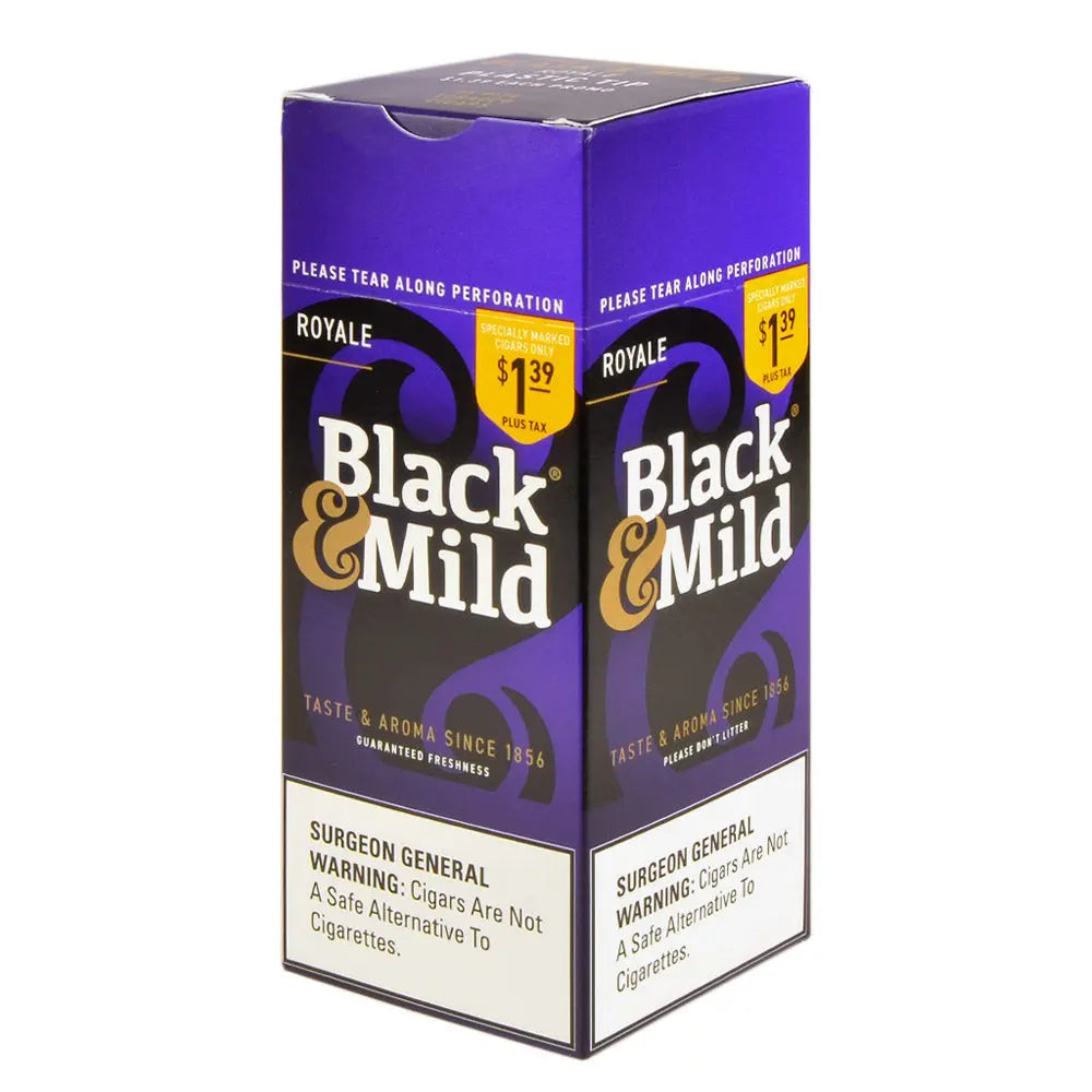 BLACK & MILD PP $1.39 ROYALE 25CT $1.39