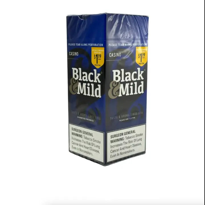 BLACK & MILD PP CASINO 25CT $1.19