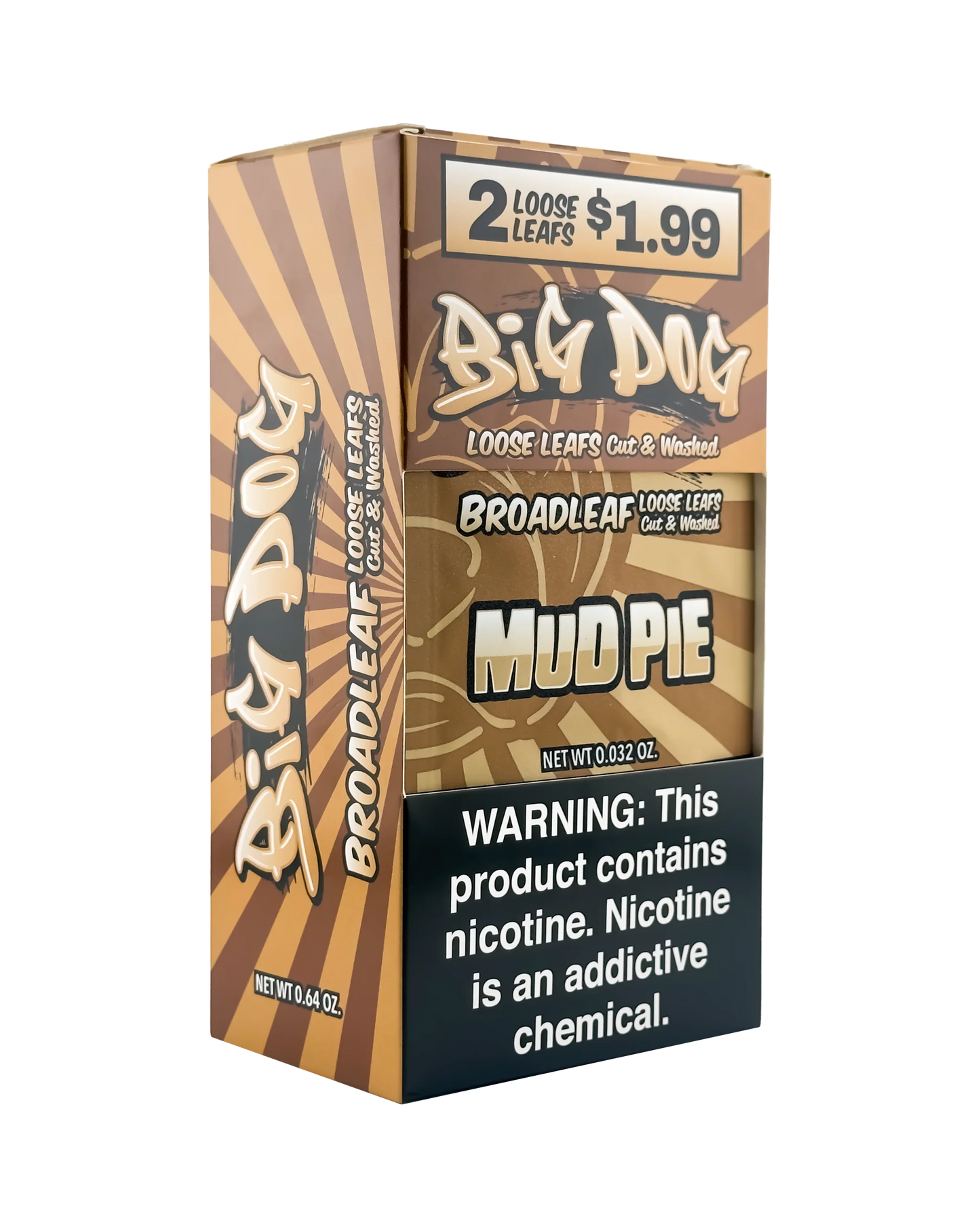 BIG DOG PP $1.99 LEAF MUD PIE 20/2PK