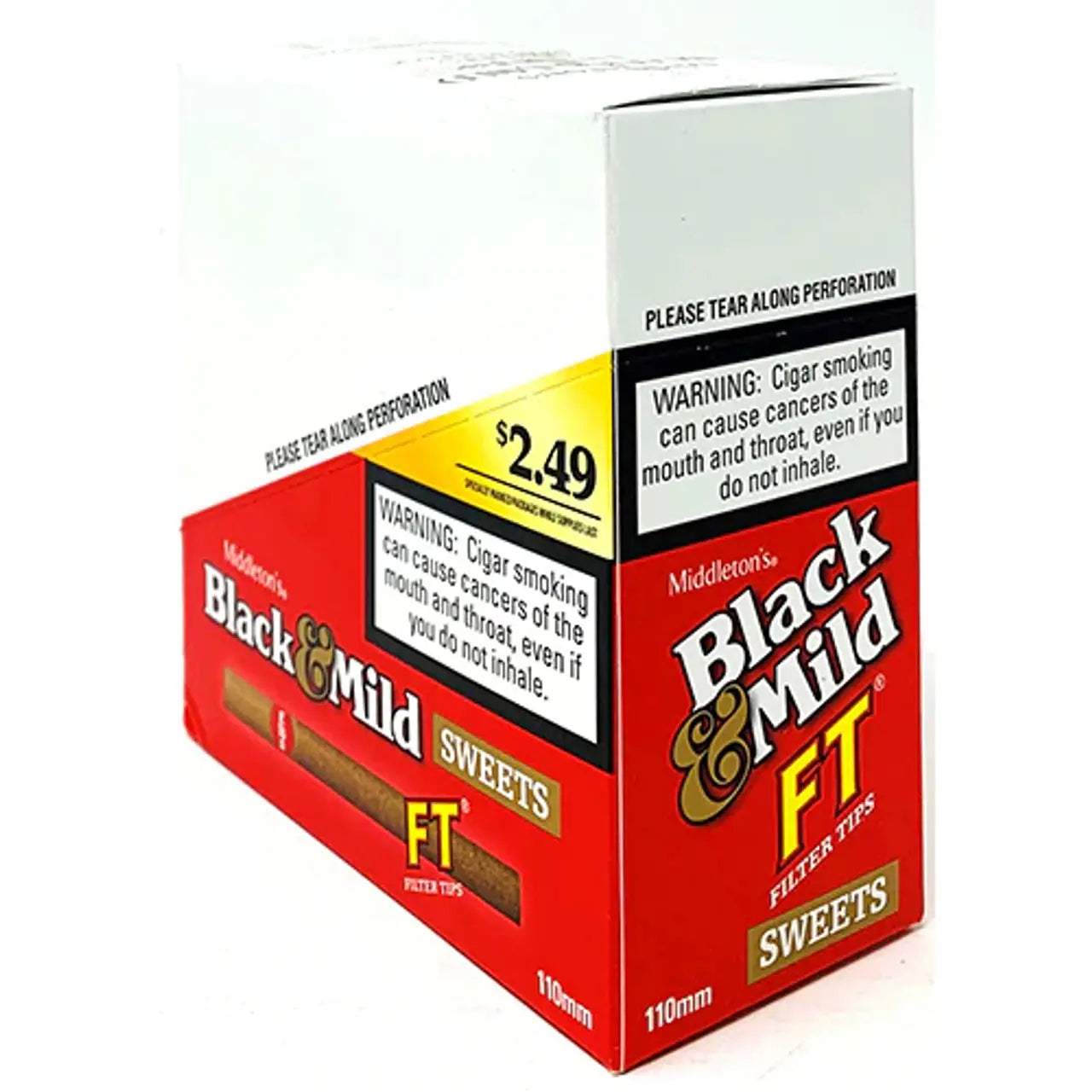 BLACK & MILD 10/5 PK FT SWEET PP $2.49