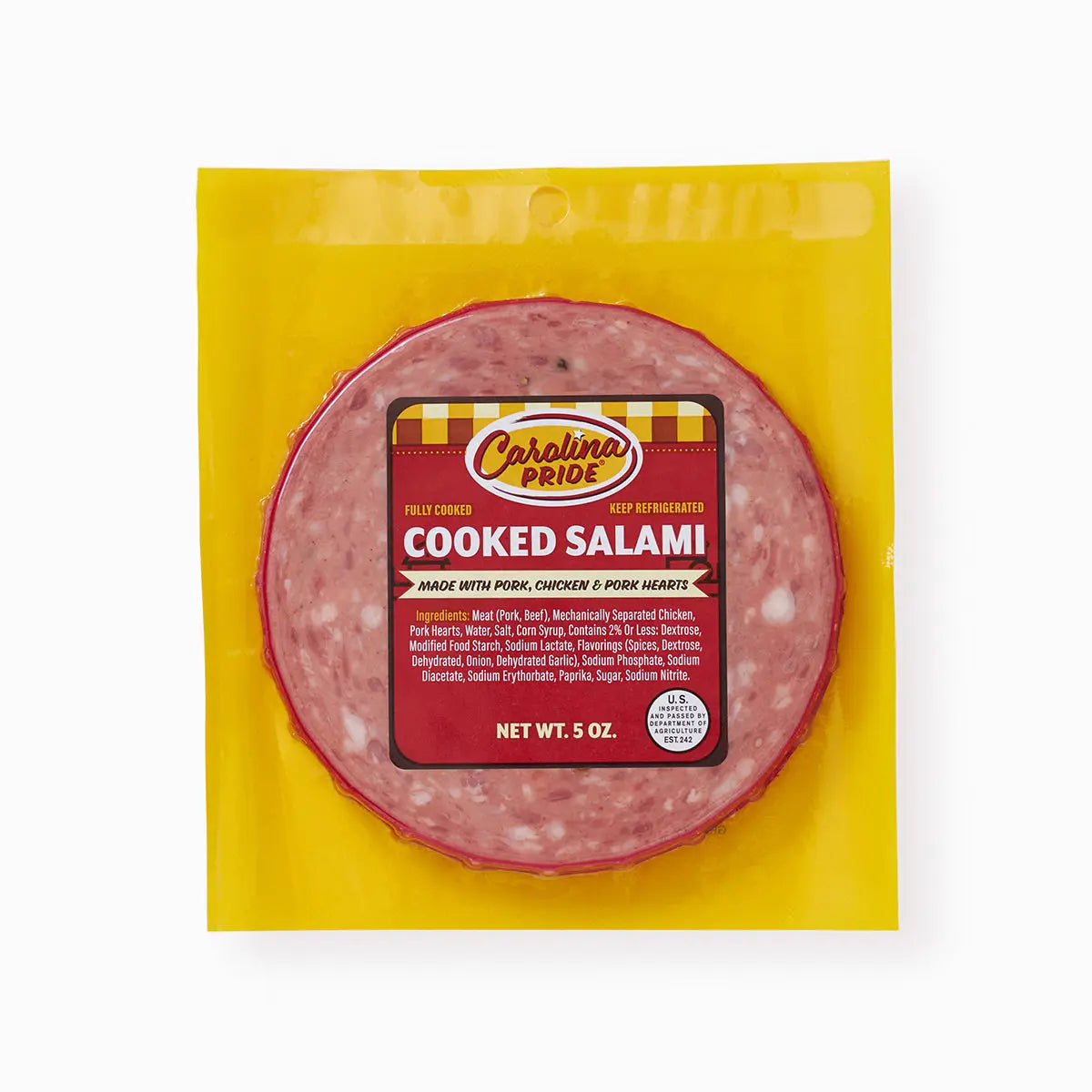 CAROLINA PRIDE COOKED SALAMI 6CT