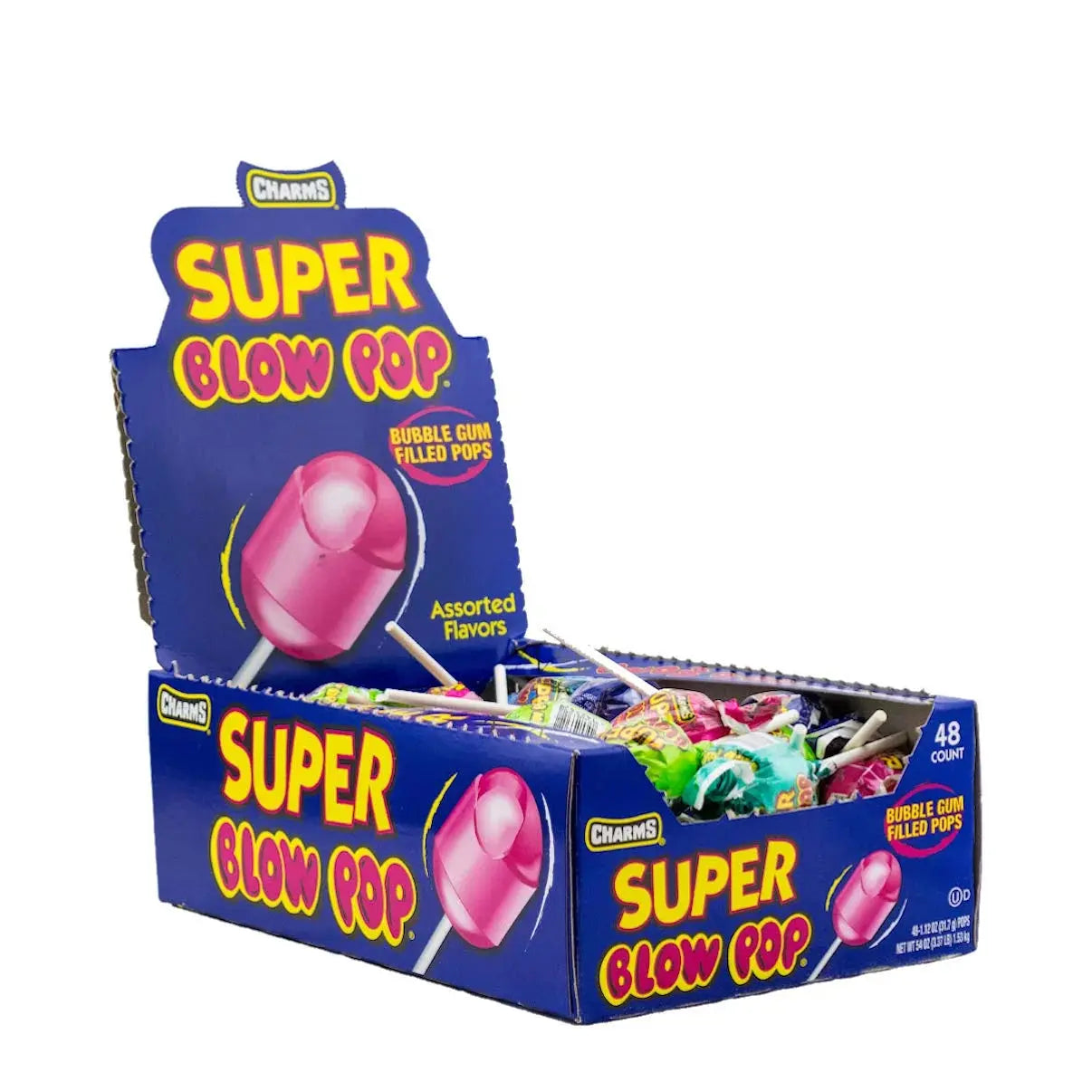 CHARMS SUPER BLOW POP 48 CT