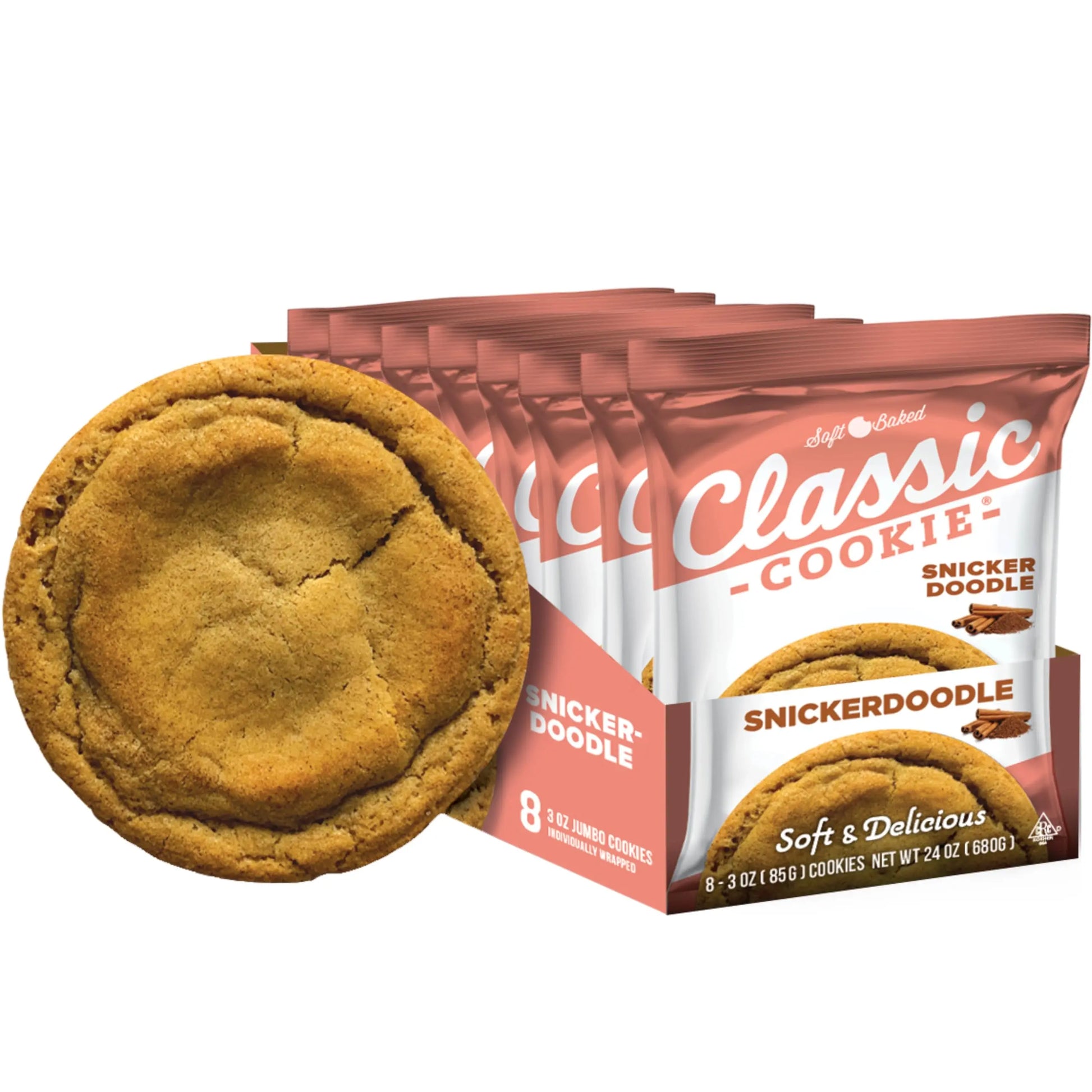 CLASSIC COOKIES SNICKERDOODLE 8CT