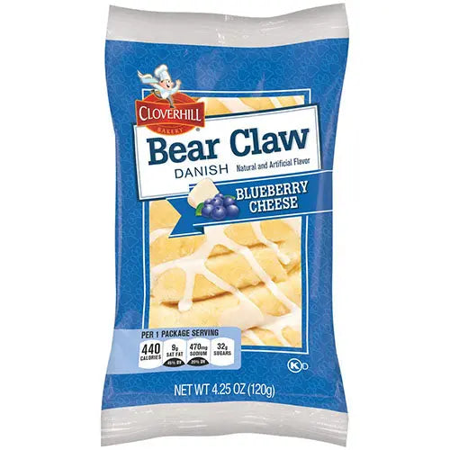 CLOVERHILL BEARCLAW BLUBERRY CHEESE 6CT