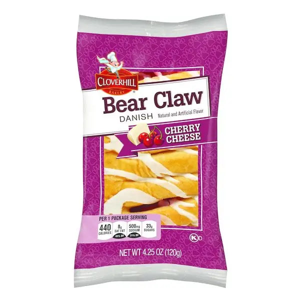 CLOVERHILL BEARCLAW CHERRY CHEESE 6CT