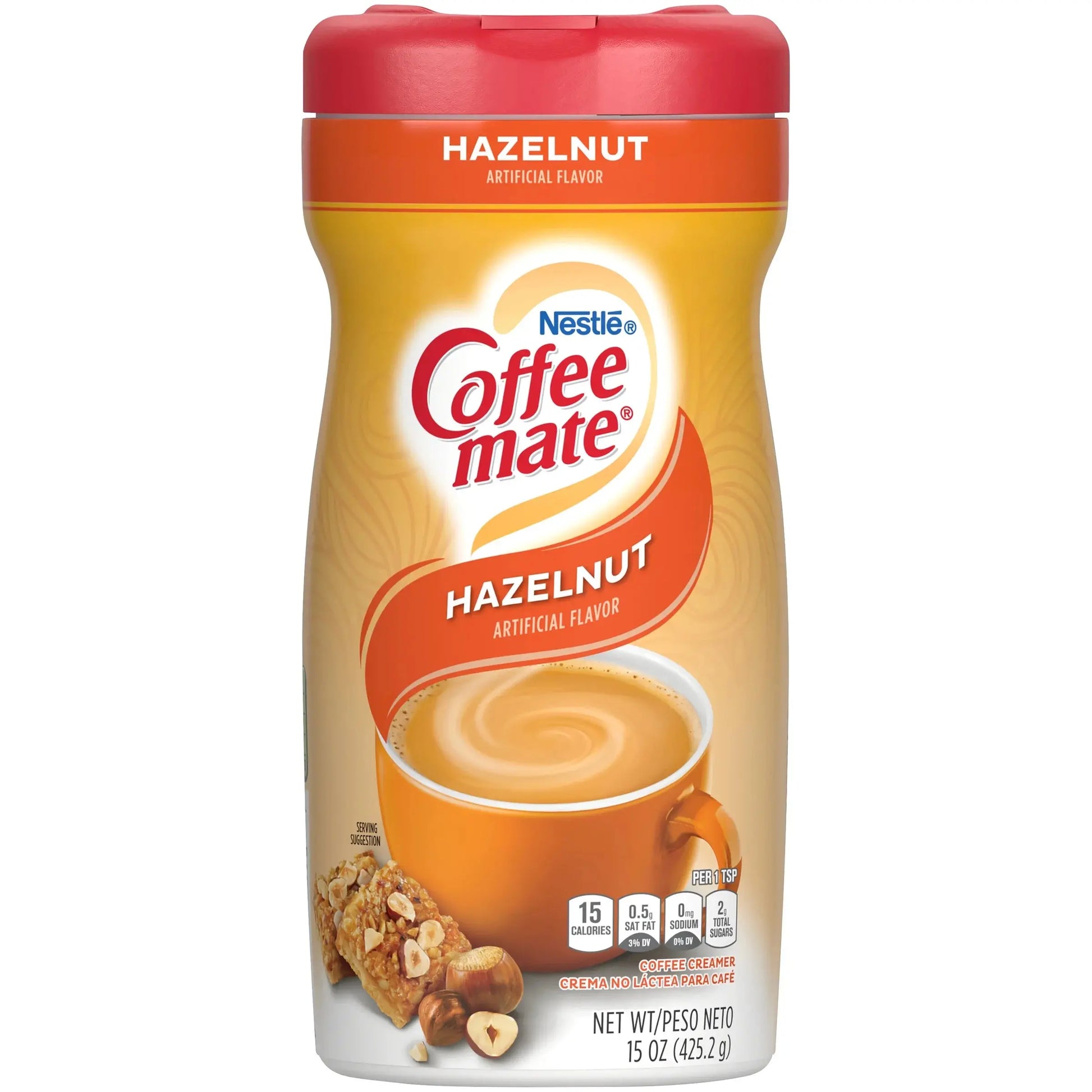 COFFEE MATE HAZELNUT CREAMER 15 OZ