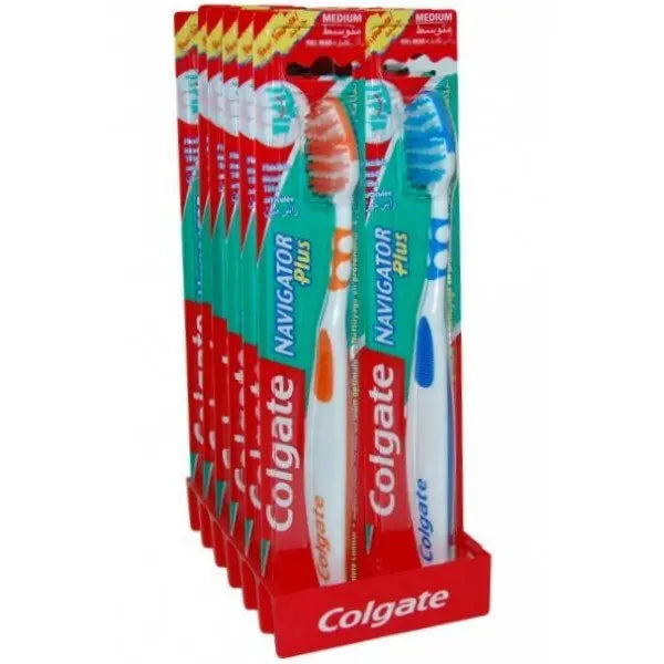 COLGATE NAVIGATOR TOOTHBRUSH 12CT