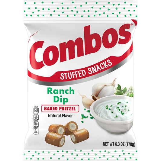 COMBOS LG RANCH DIP PRETZEL 12 CT
