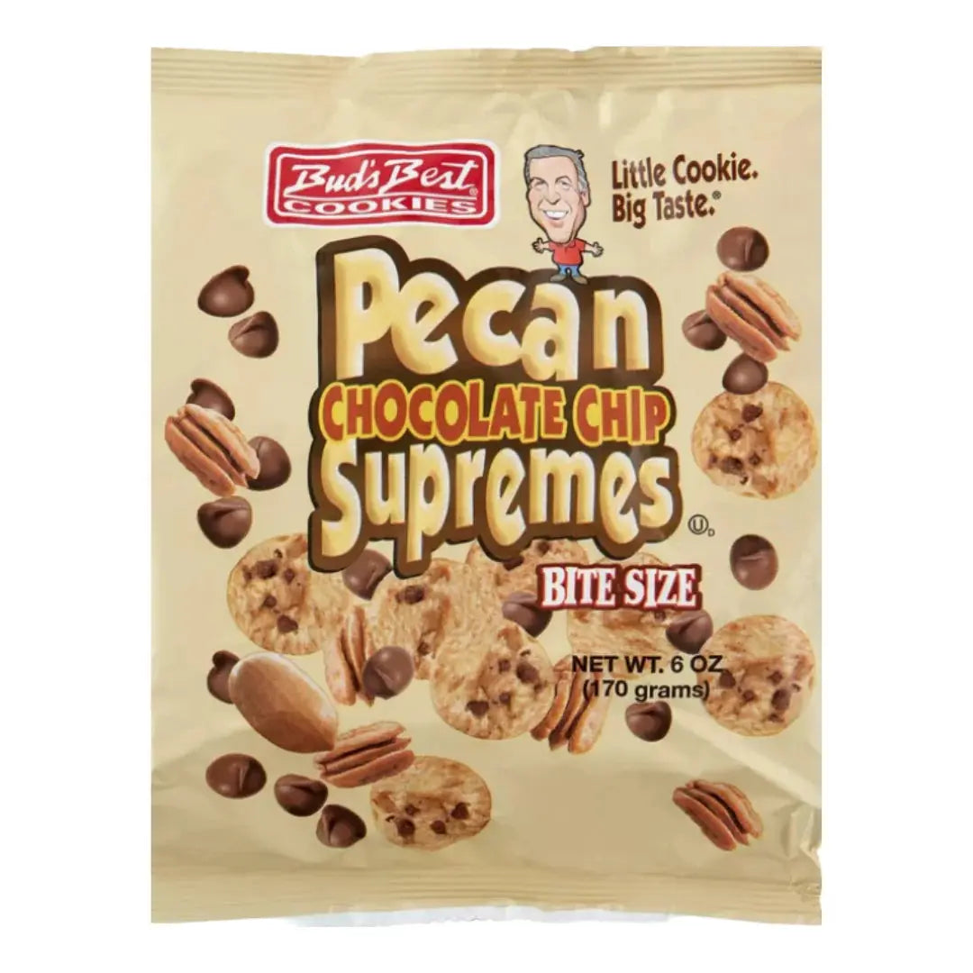 COOKIES (BUD'S BEST) PECAN CHOC CHIP 6CT