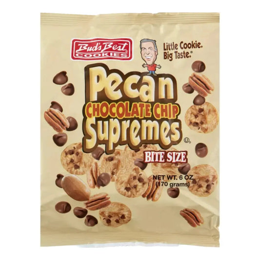 COOKIES (BUD'S BEST) PECAN SUPREMES 6CT