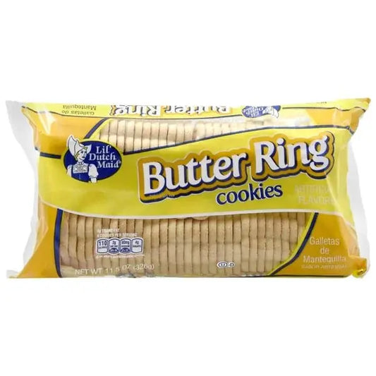COOKIES (DUTCH 10 OZ) BUTTER RING 6CT