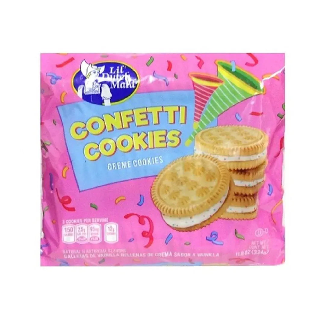 COOKIES (DUTCH 11.8 OZ) CONFETTI CRM 6CT
