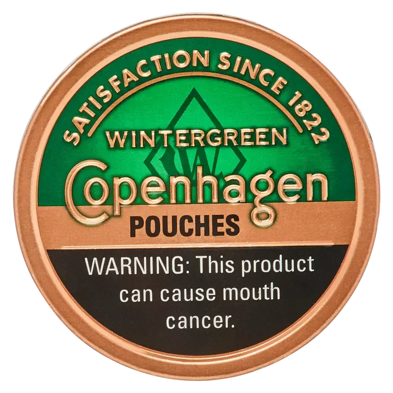 COPENHAGEN POUCH WINTERGREEN 5CT