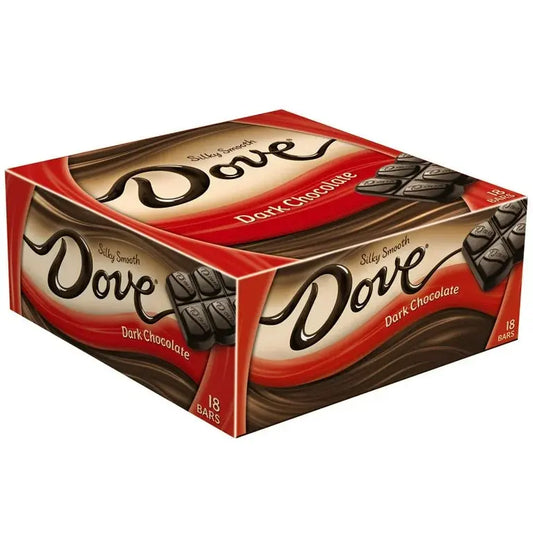 DOVE DARK CHOC 18CT