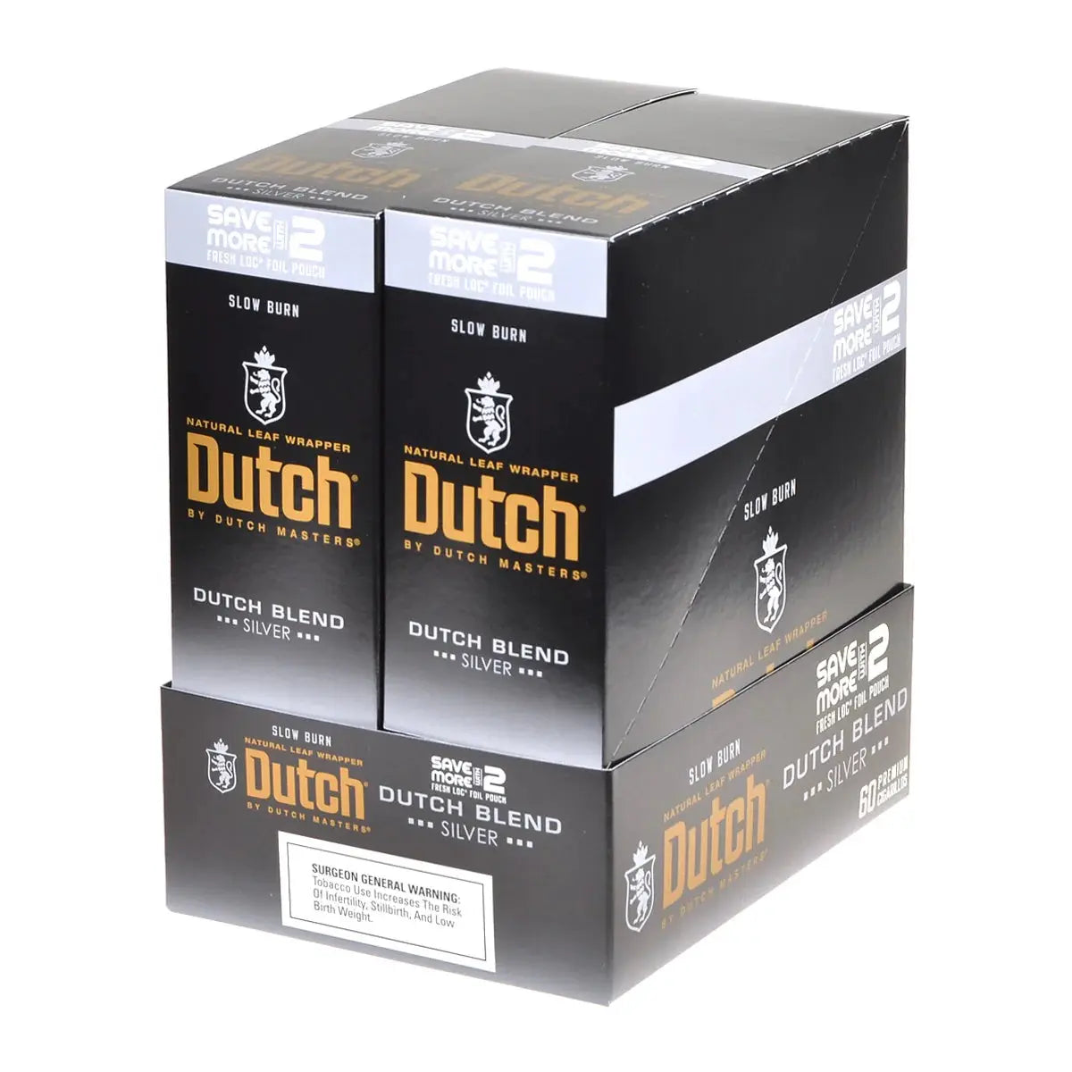 DUTCH MASTER $1.29 SILVER 30/2 PK