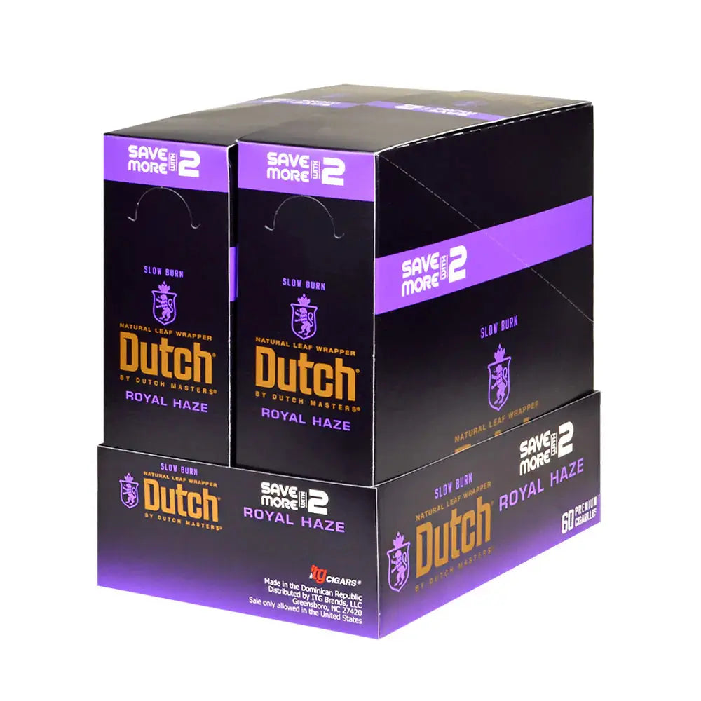 DUTCH MASTER $1.29 ROYAL HAZE 30/2 PK
