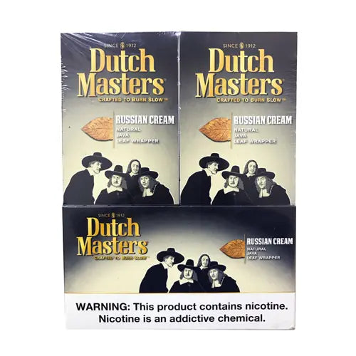 DUTCH MASTER 3 PK FOIL CIGARILLO RUSSIAN 60 CT