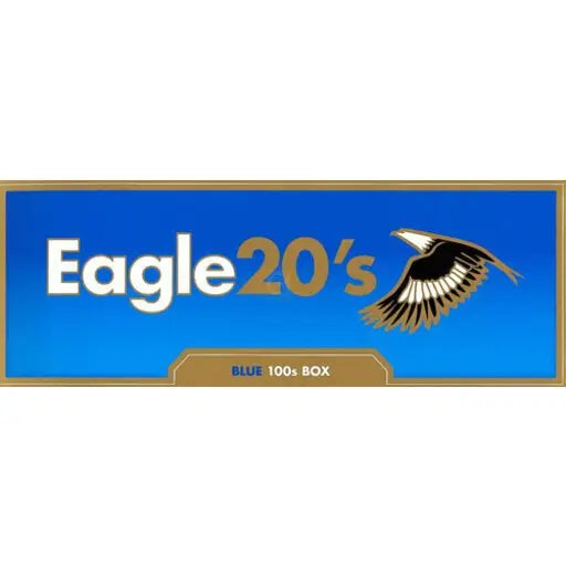EAGLE CIGARETTES BLUE 100 BOX
