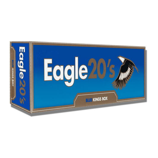 EAGLE CIGARETTES BLUE BOX