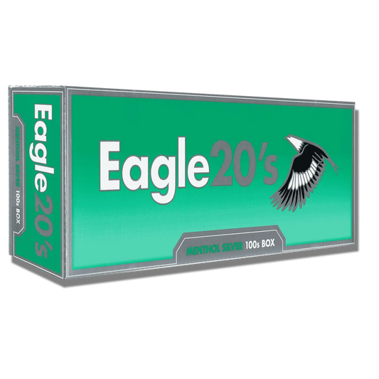 EAGLE CIGARETTES MENTHOL SILVER BOX