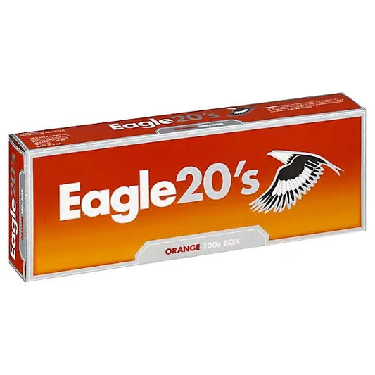 EAGLE CIGARETTES ORANGE 100 BOX