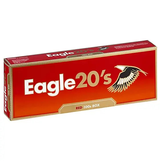 EAGLE CIGARETTES RED BOX