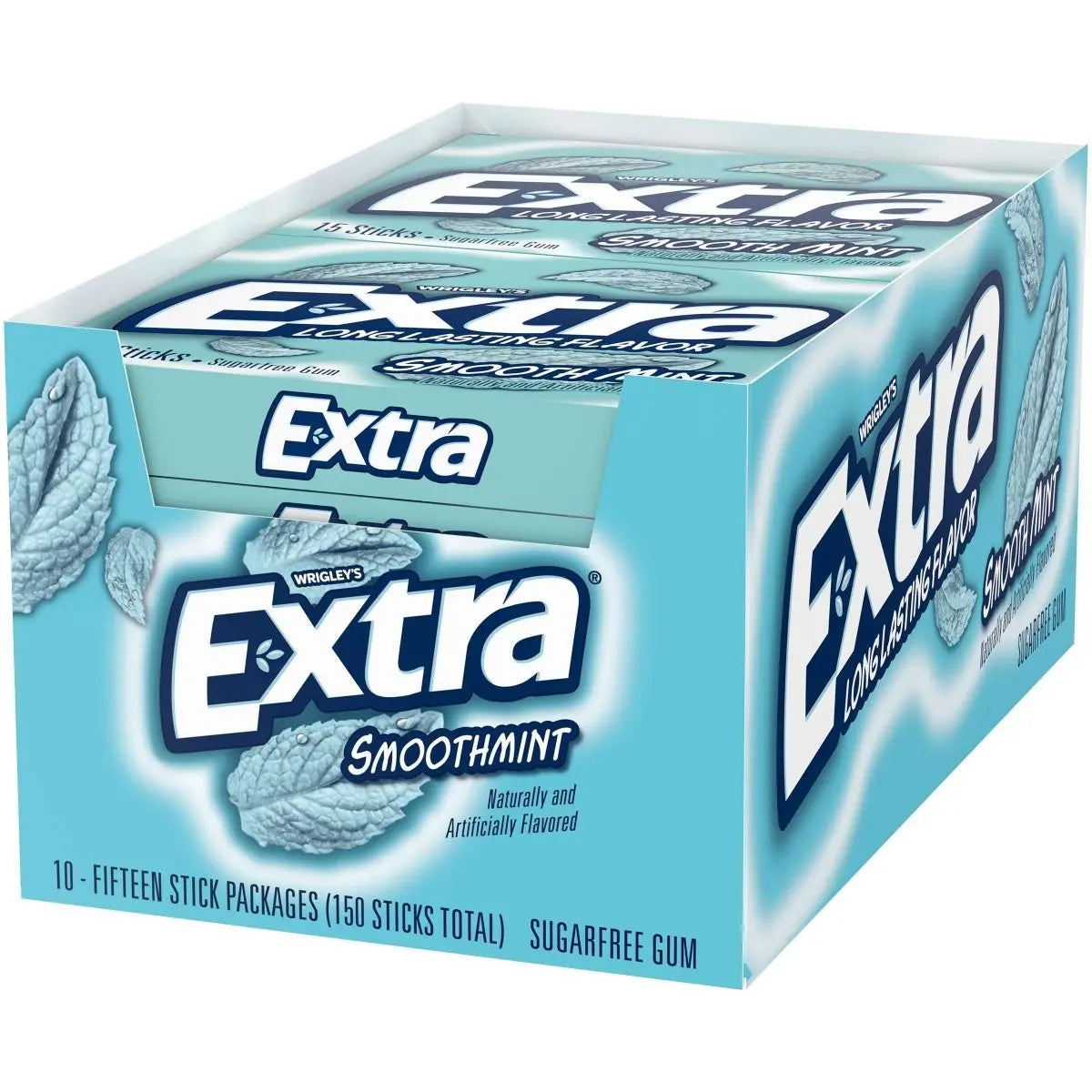 EXTRA SLIM PK SMOOTH MINT 10CT