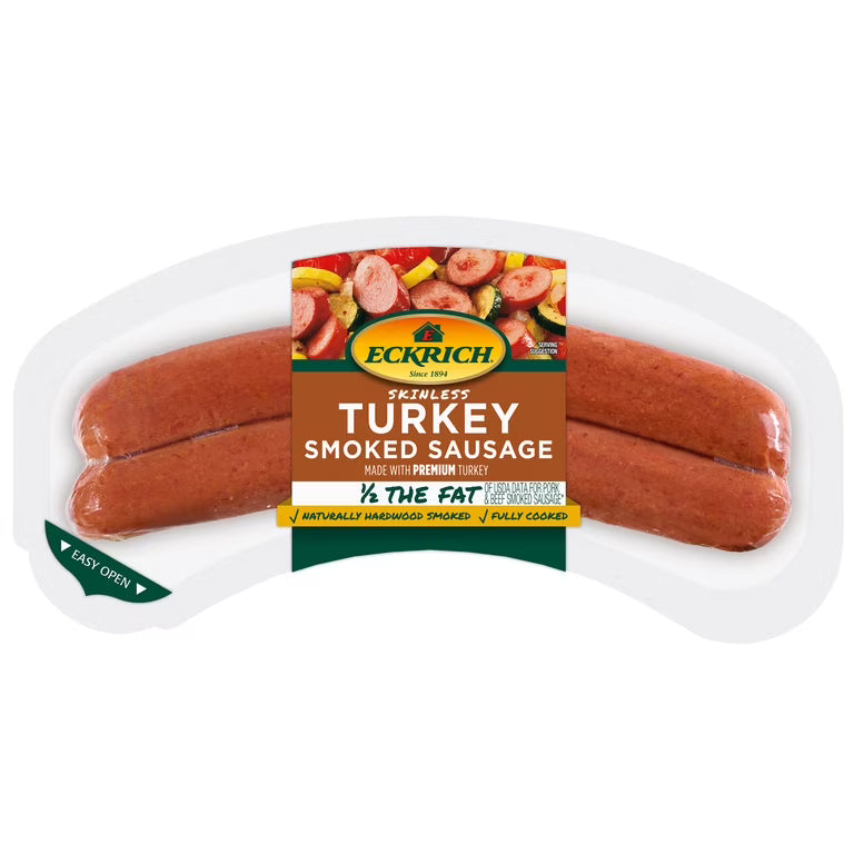 ECKRICH TURKEY SMOKED SAUSAGE 13OZ 1CT