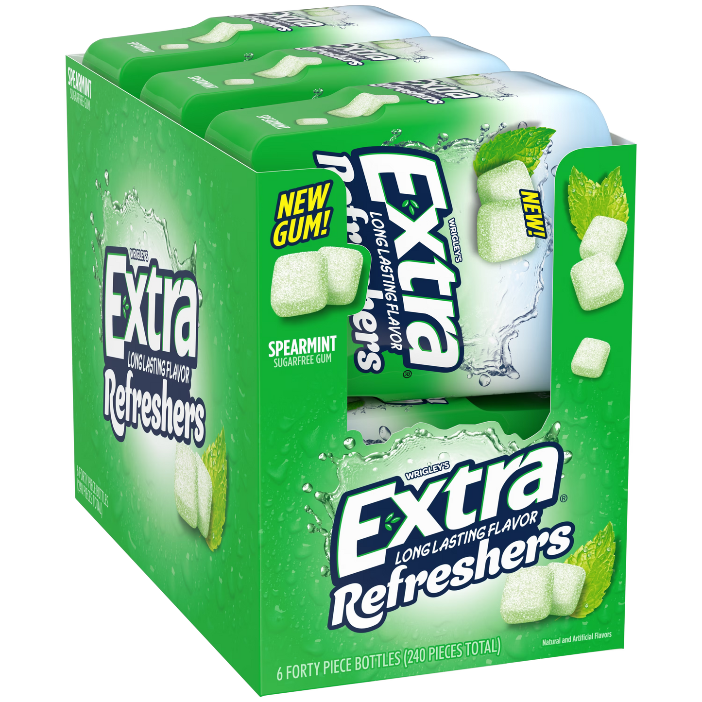 EXTRA REFRESHERS SPEARMINT 6CT