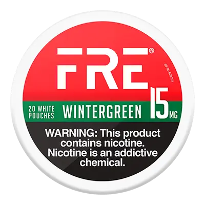 FRE WG NICOTINE POUCHES 15MG 5CT