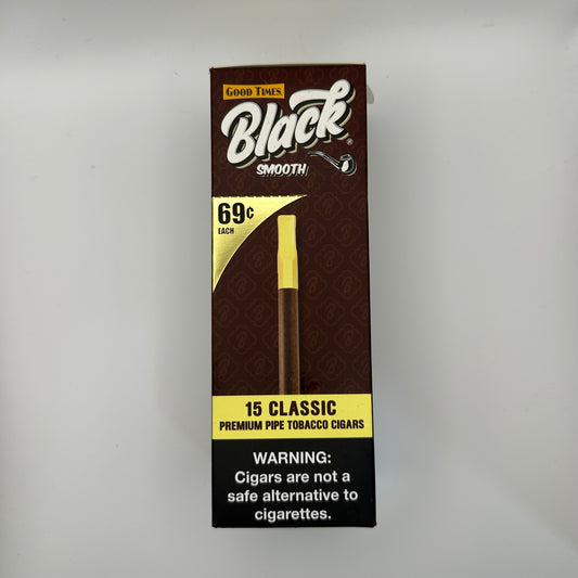 G.T BLACK SMOOTH CLASSIC PP 69 15CT