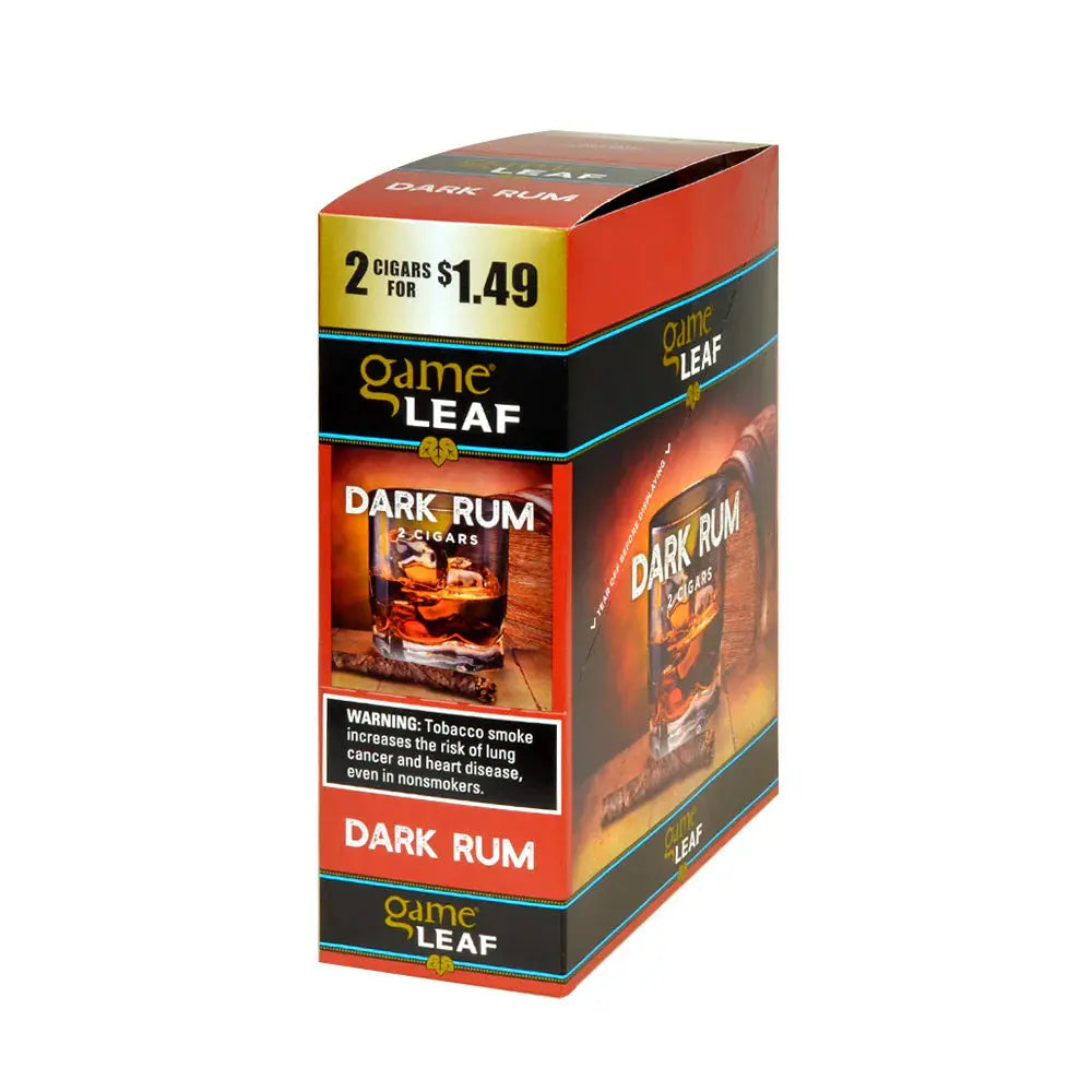 GAME LEAF 2/$1.49 DARK RUM