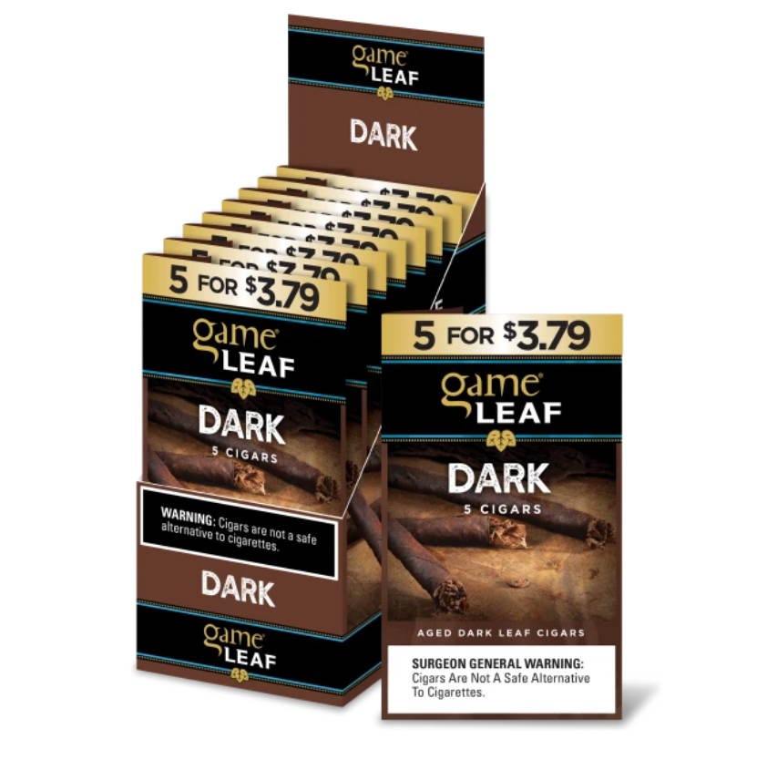 GAME LEAF 8- 5/$3.79 DARK - Chase Cash & Carry