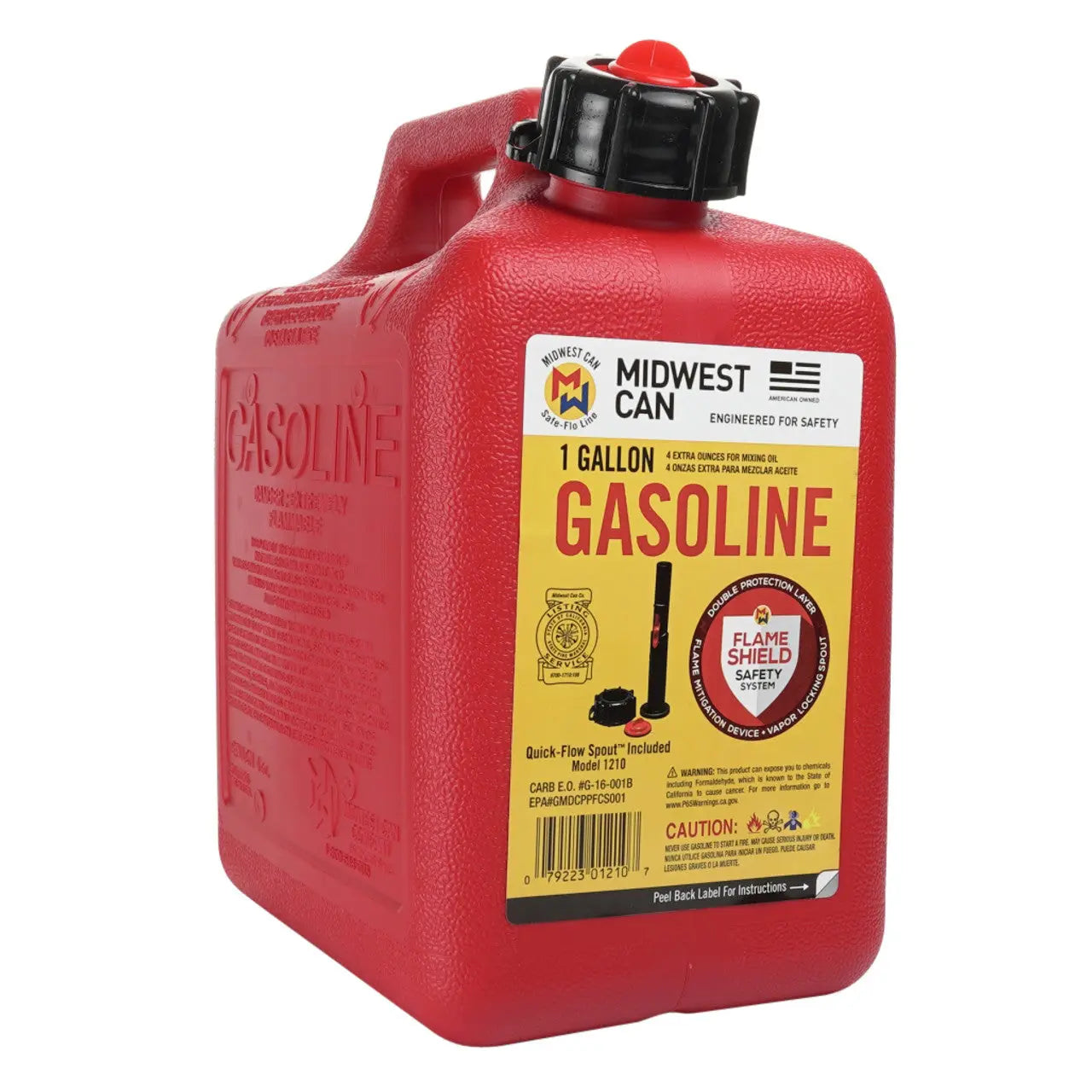 GAS CAN 1 GALLON 12CT