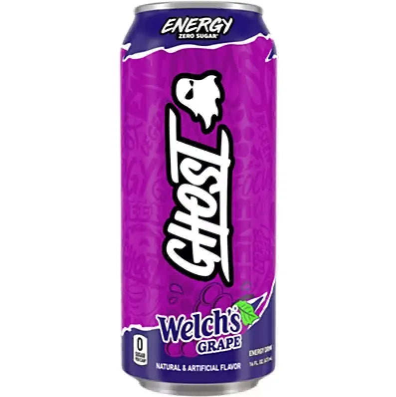 GHOST ENERGY Welch's Grape 12CT - Chase Cash & Carry