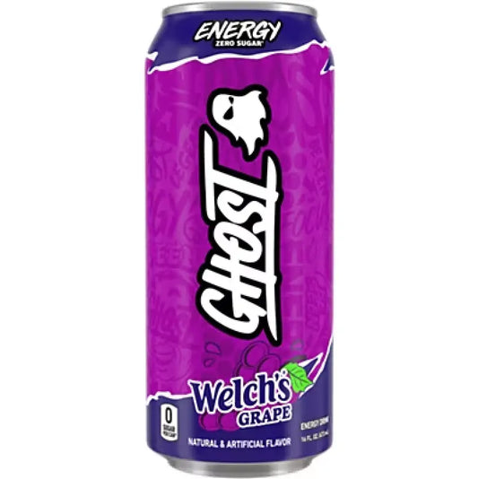 GHOST ENERGY Welch's Grape 12CT - Chase Cash & Carry