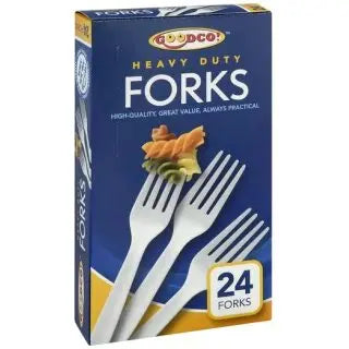 GOODCO CUTLERY FORKS 12/24 CT