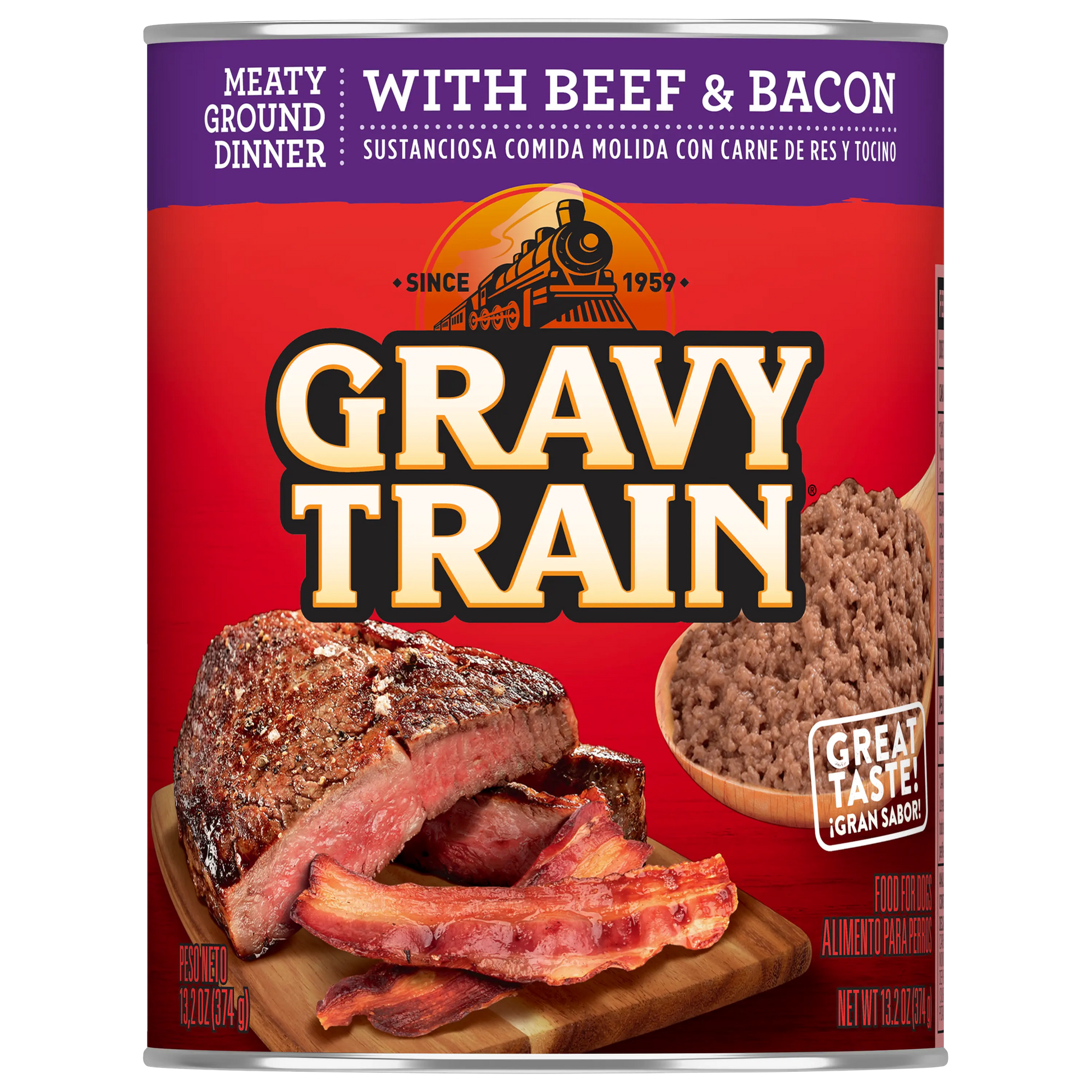 GRAVY TRAIN DOG FOOD BEEF 12/13.5 OZ