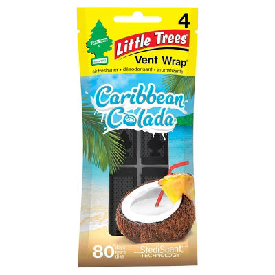 C.F CARIBBEAN COLADA VENT WRAP 4-4PK
